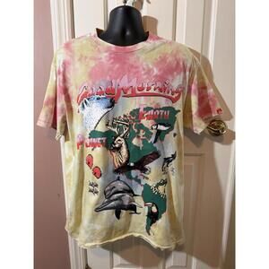 Jungles Spirit of Good Fortune Wildlife Graphic T Shirt Mens Large One Earth